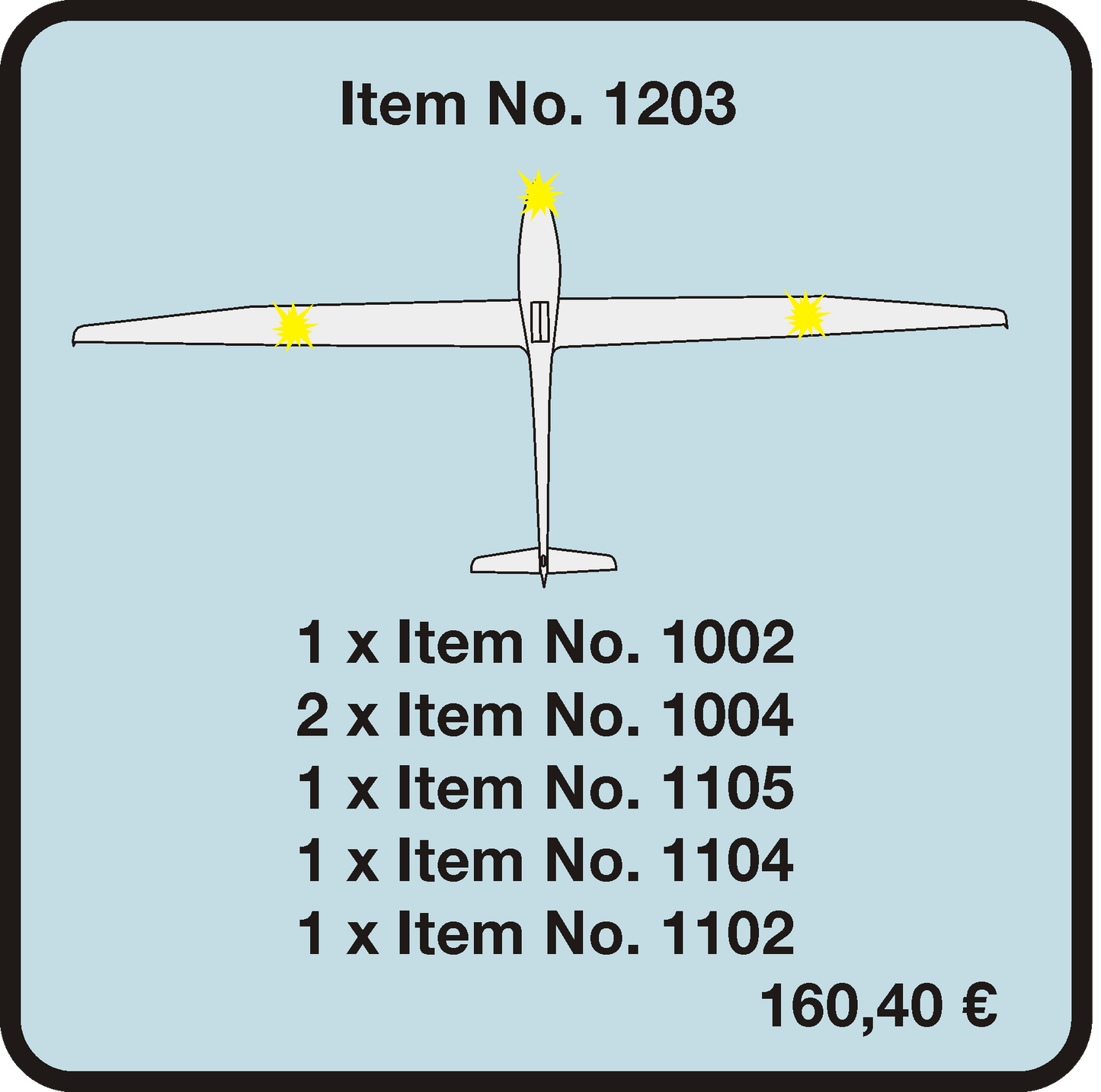 ASC-Set Item No. 1203