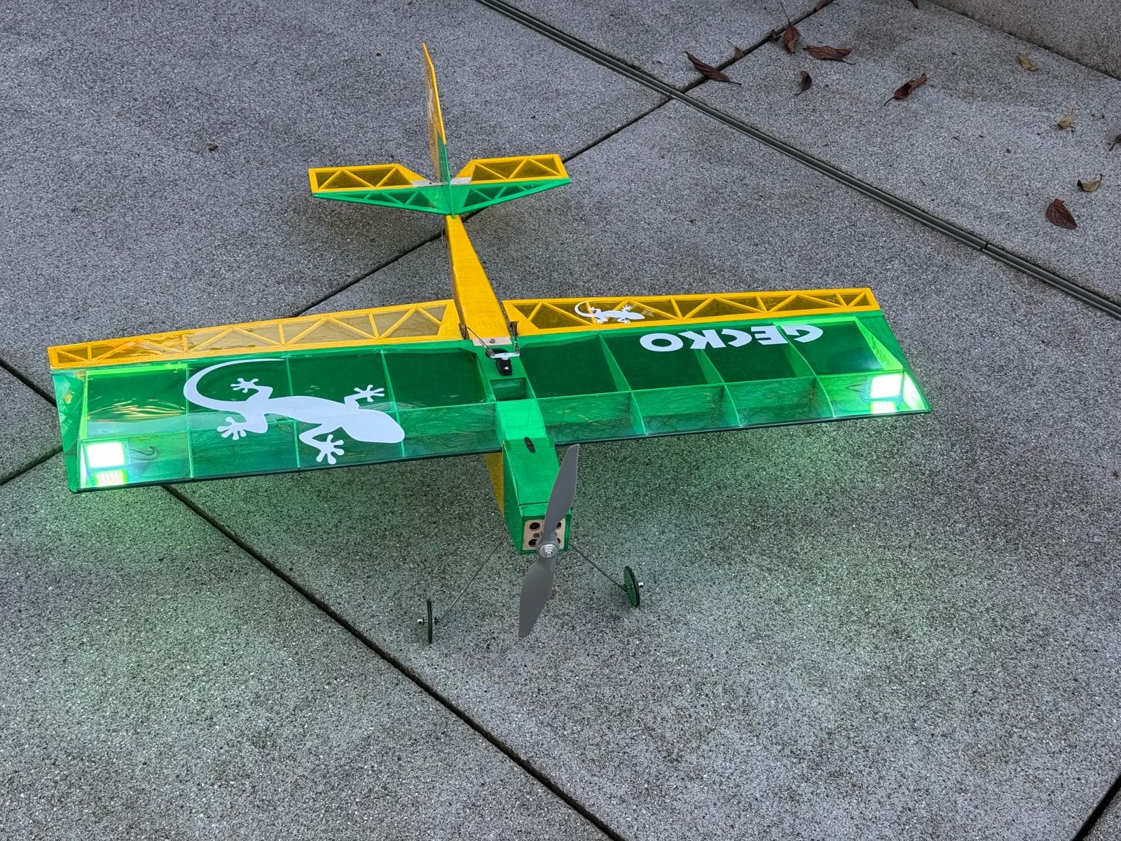 RC Geko mit dem LED-Sicherheitslicht 1005 von ASC-Safetylight