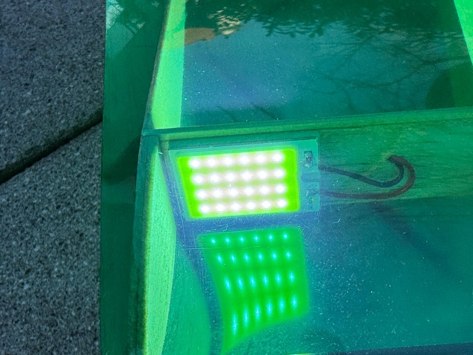 RC Geko mit dem LED-Sicherheitslicht 1005 von ASC-Safetylight